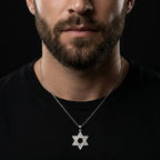 שרשרת מגן דוד משולב