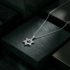 שרשרת מגן דוד ה לבן