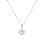 שרשרת מגן דוד ה לבן